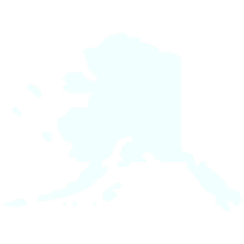 Alaska map light