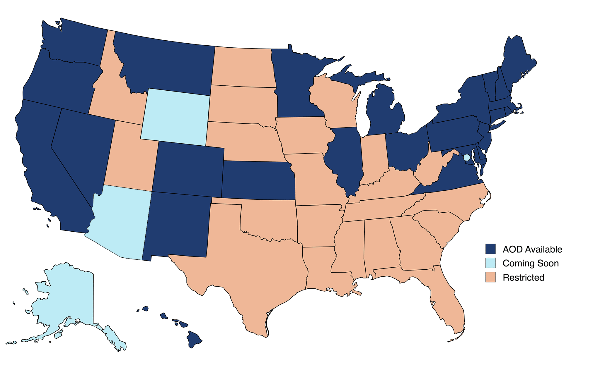 Private: October 2025 AOD Availability Map
